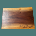 Custom wood serving board