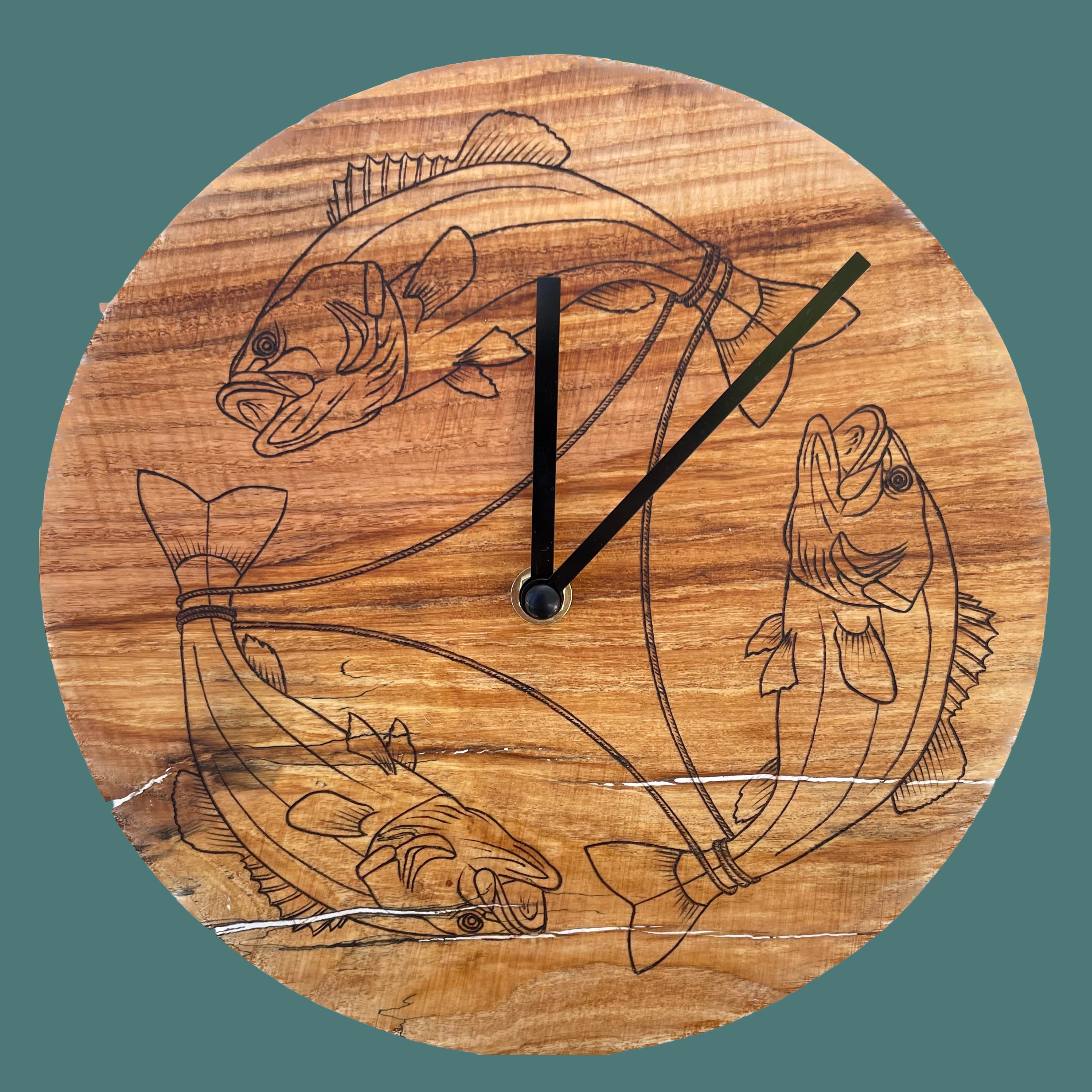 Fish clock