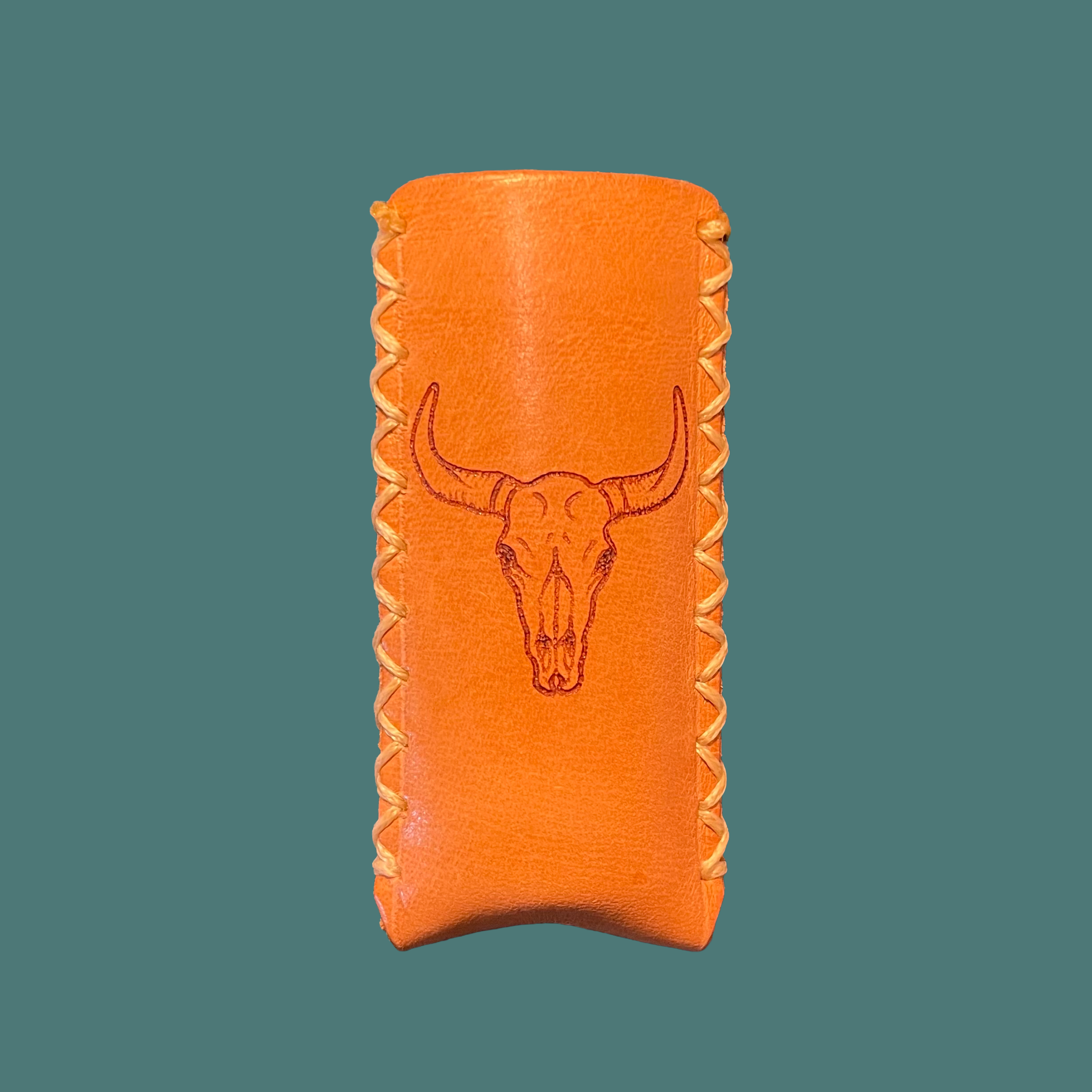 Cow skull Bic or Zippo case