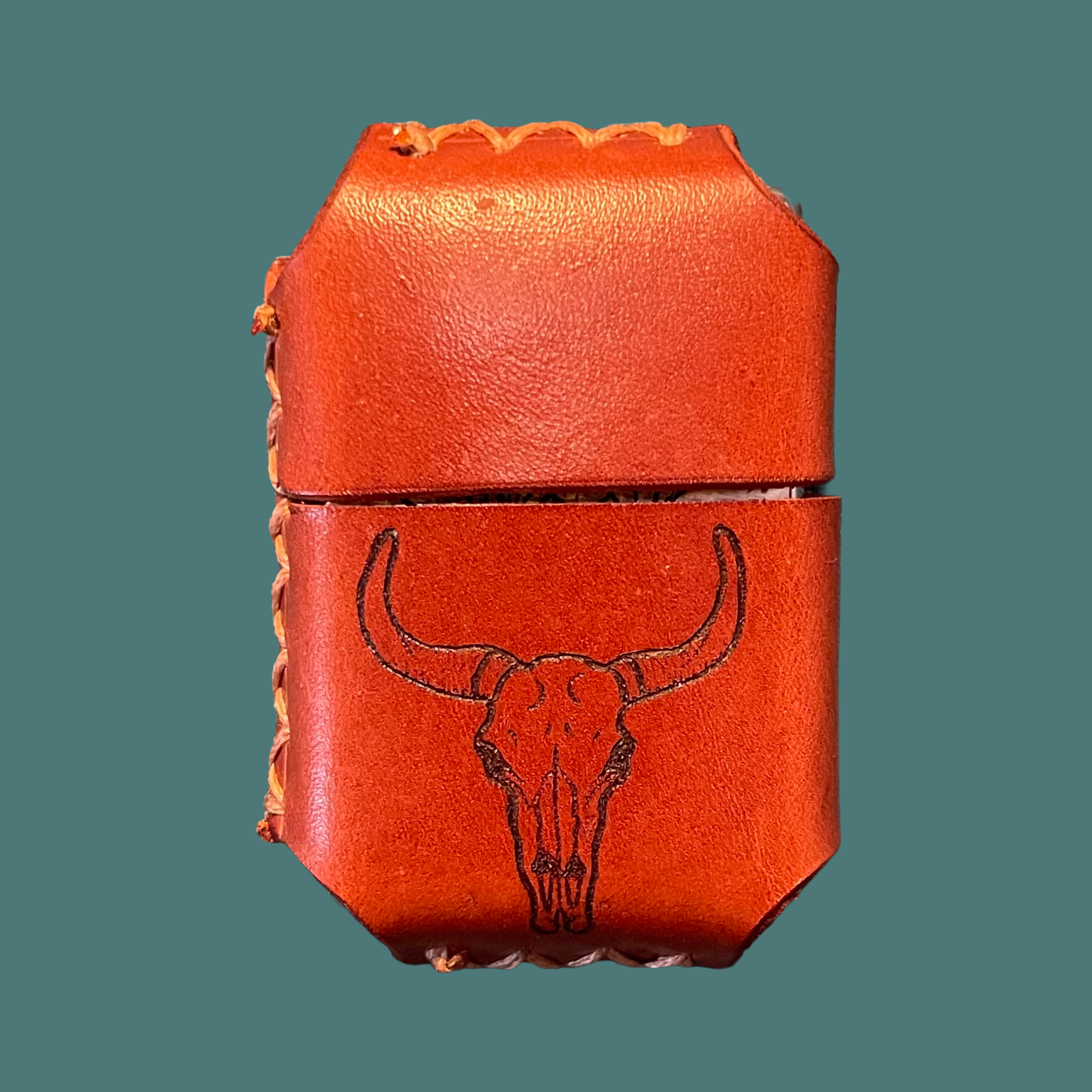 Cow skull Bic or Zippo case