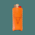 Cow skull Bic or Zippo case
