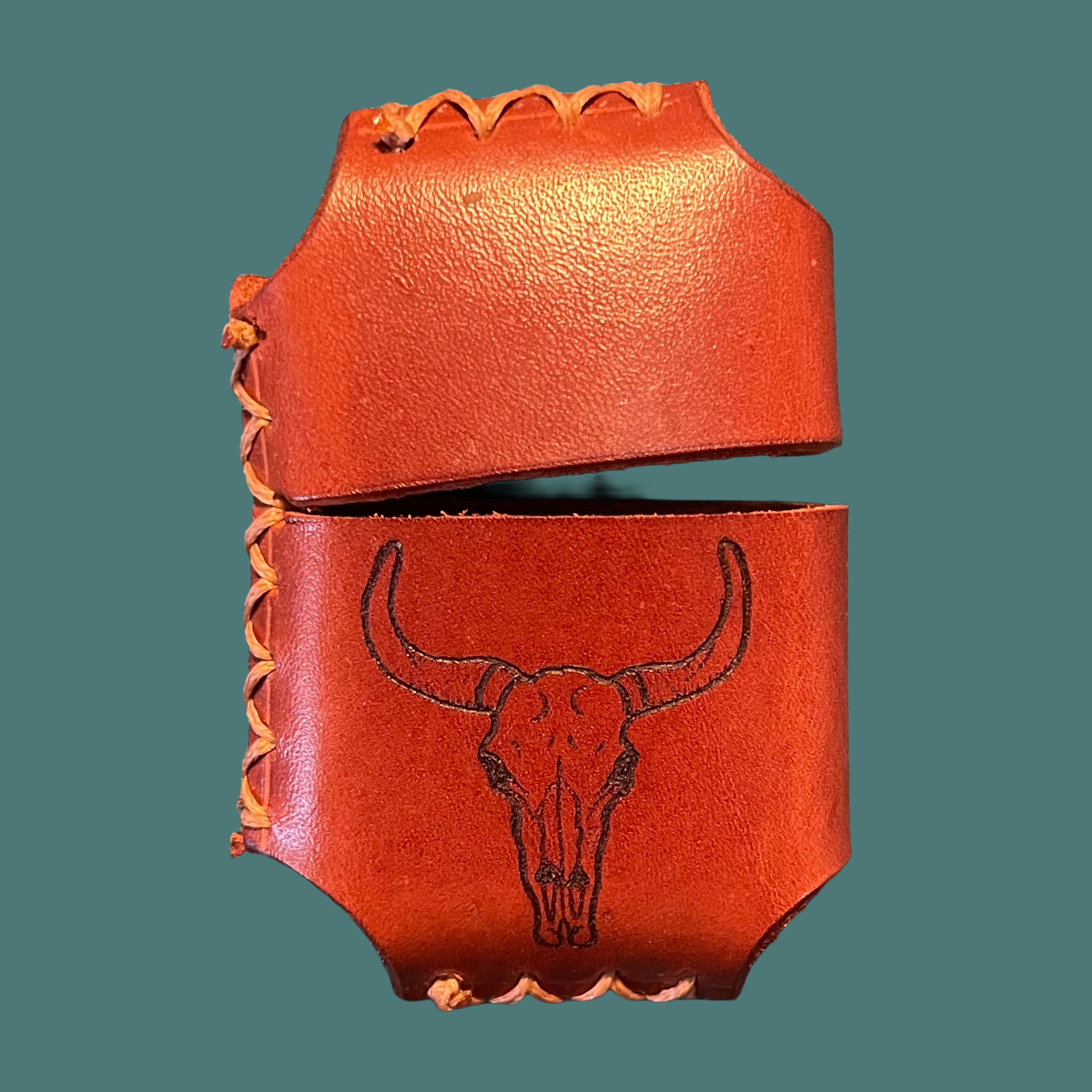 Cow skull Bic or Zippo case